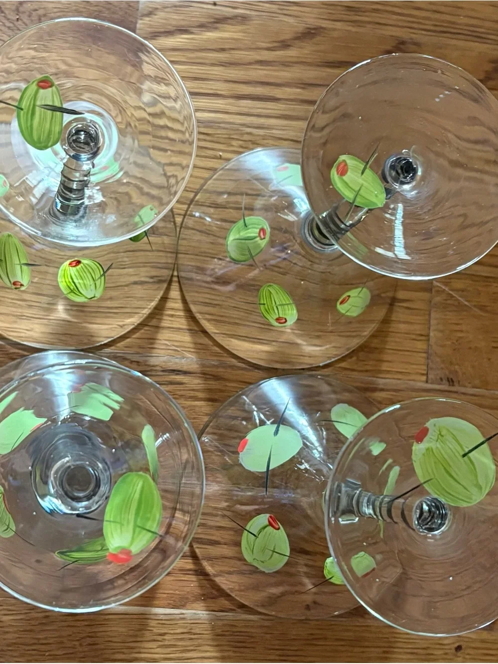 N/A martini glasses